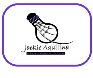 Logo for www.jackieaquilina.com Weaving your business to success!